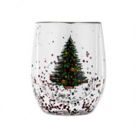 GC001 Double Wall Christmas Glasses